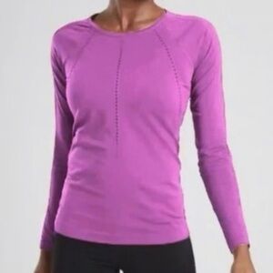 Athleta Foothill Seamless Long Sleeve Top